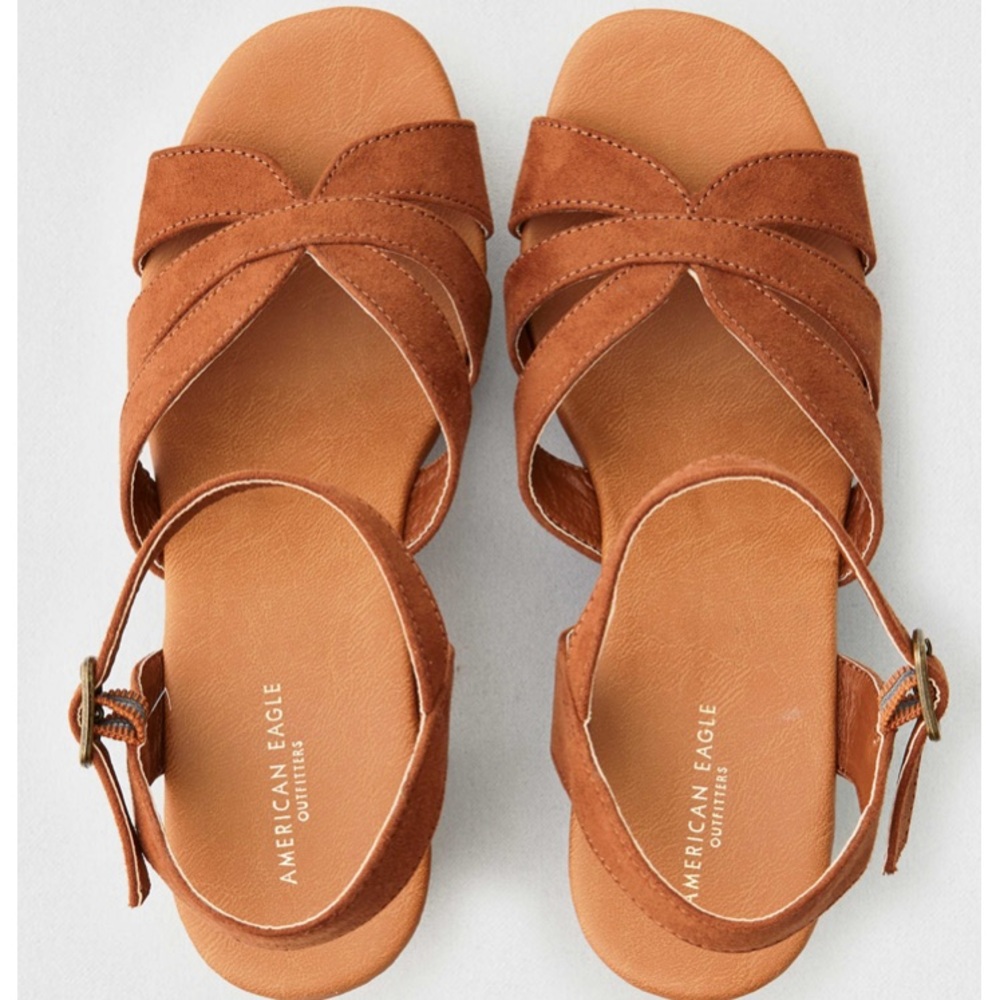 WOODEN PLATFORM SANDALS - Picture 3 of 7